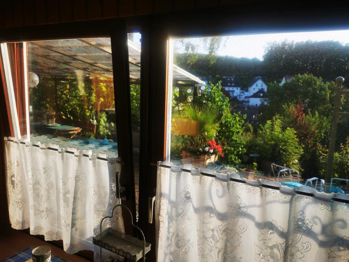 Ferienhaus Mit Riesen Garten, Drei Terrassen, Toller Aussicht Am Waldrand, Auch Als Monteur-Wohnung Hemer エクステリア 写真