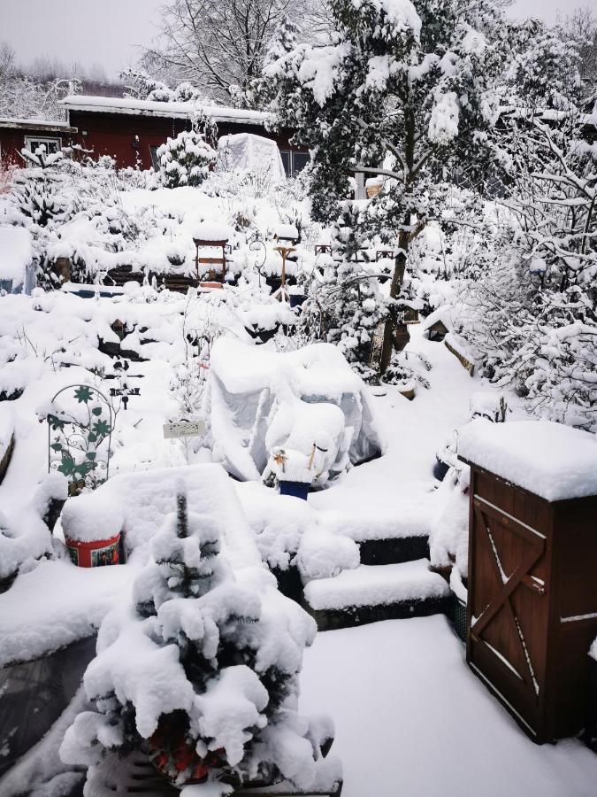 Ferienhaus Mit Riesen Garten, Drei Terrassen, Toller Aussicht Am Waldrand, Auch Als Monteur-Wohnung Hemer エクステリア 写真